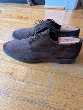 To Boot Men's Dark Brown Suede Shoes